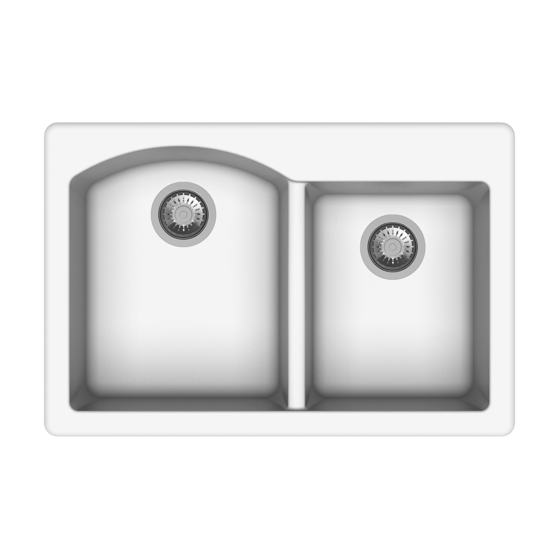 Carysil N200 Swan Double Bowl Kitchen Sink