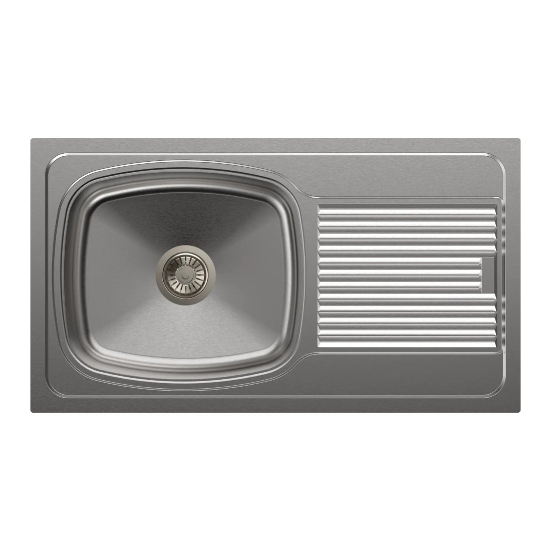 Carysil Vogue Single Bowl With Drainer 32x18x6 dimensions