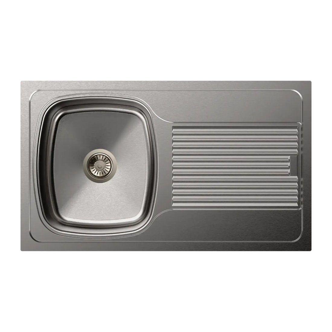 Carysil Vogue Single Bowl With Drainer 34x20x8 dimensions