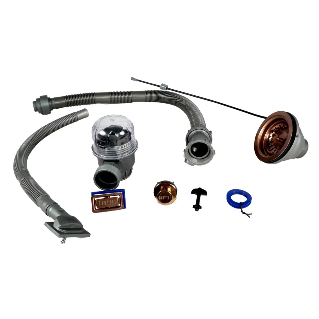 Plumbing Kit Rose Gold dimensions