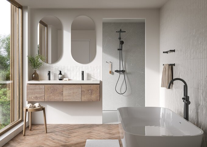 Basin Mixer - Medium graphite grey