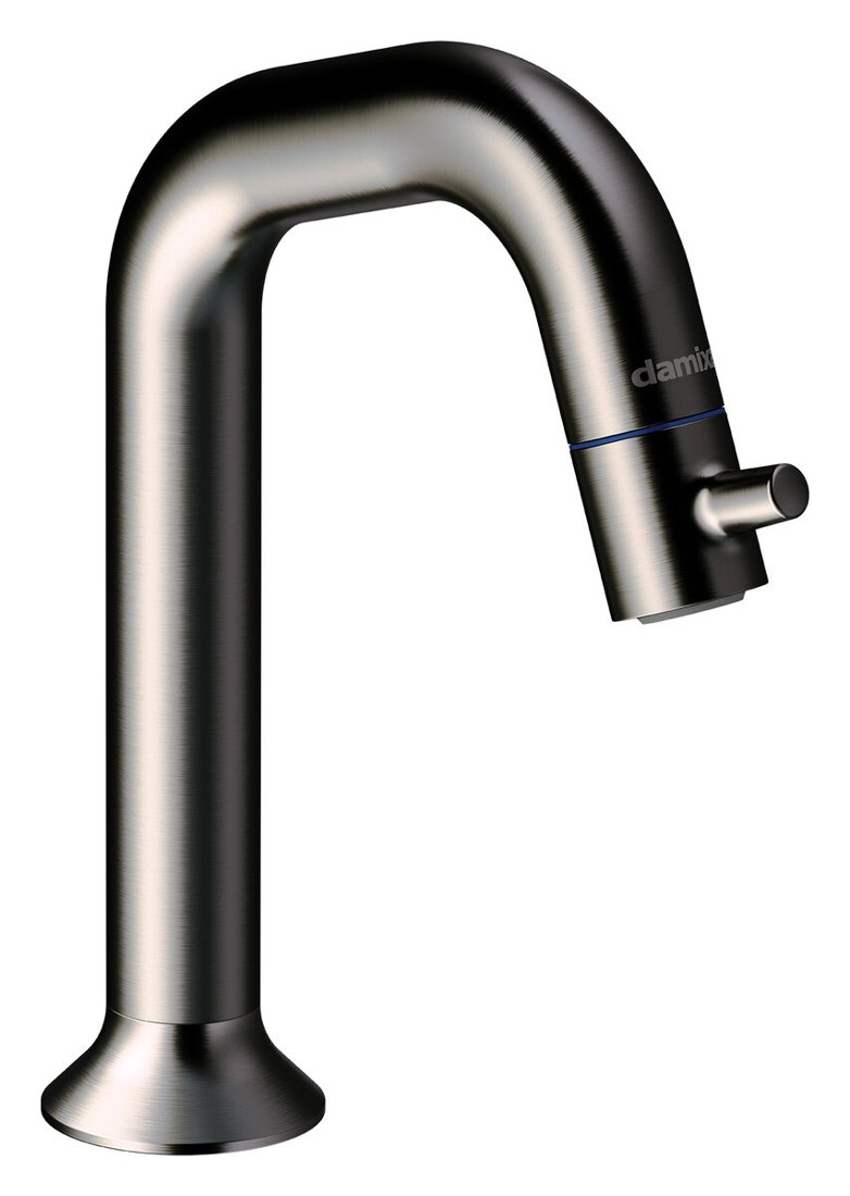 Basin waste, always open graphite grey