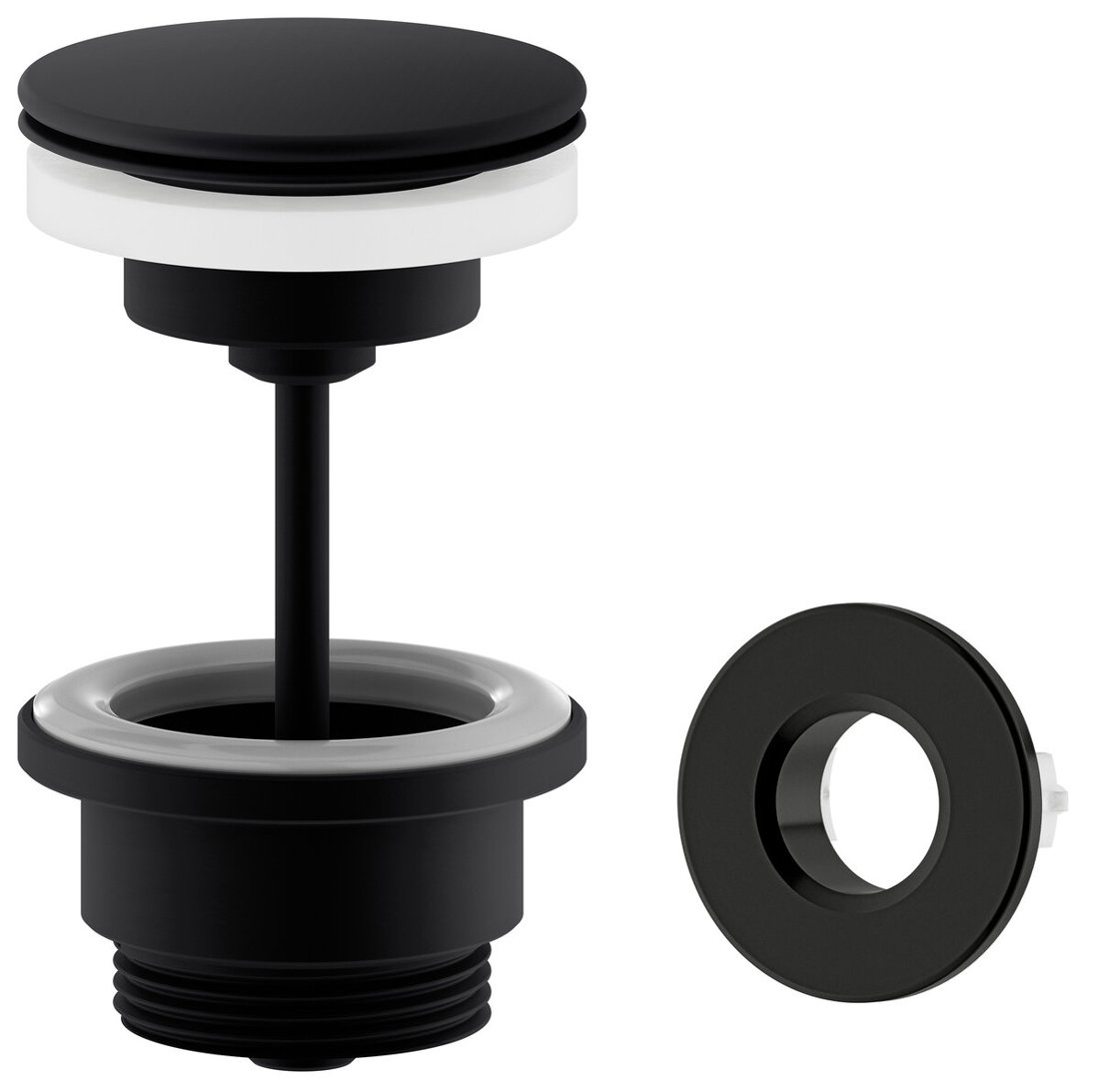 Hand shower set matt black
