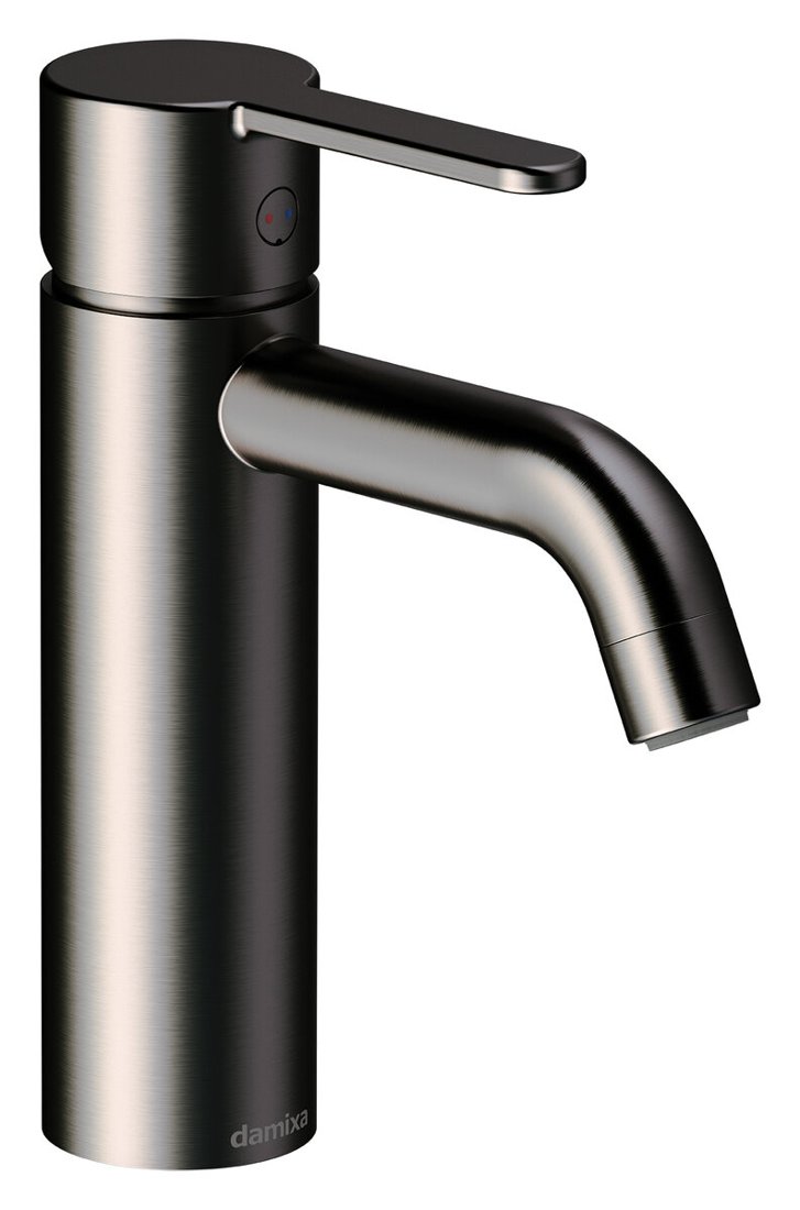 Pop Up Waste with click-function graphite grey
