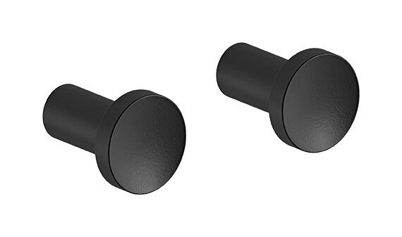 Shower squeegee with holder matt black