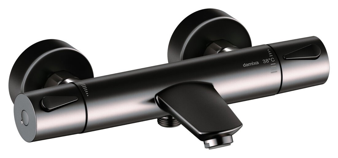 Silhouet Exposed kit for built in Basin Mixer Box (180 mm) graphite grey