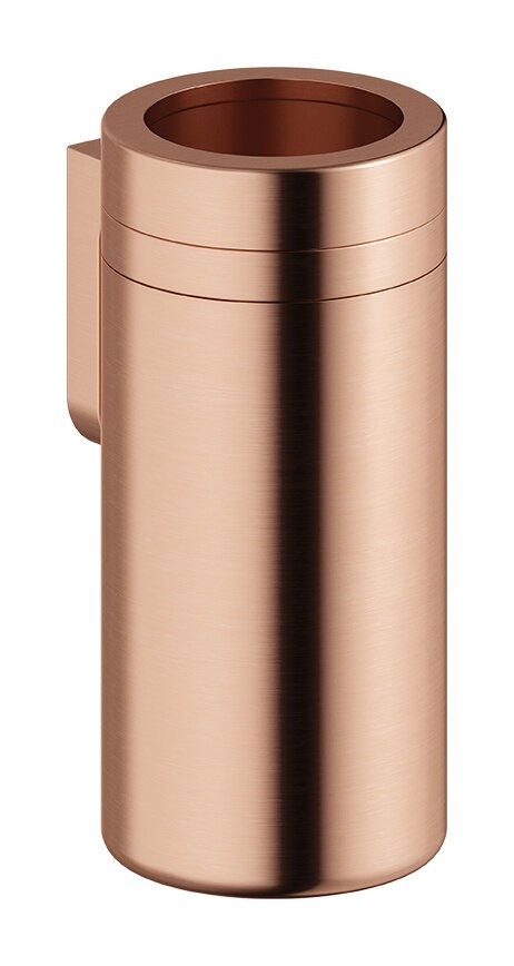 Soap dispenser brushed copper