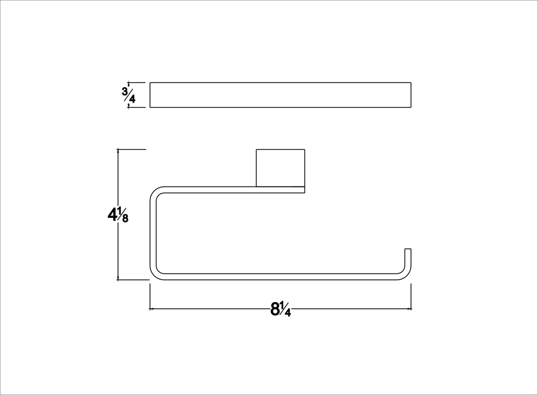 97019906C Towel Ring/ Towel Loop
