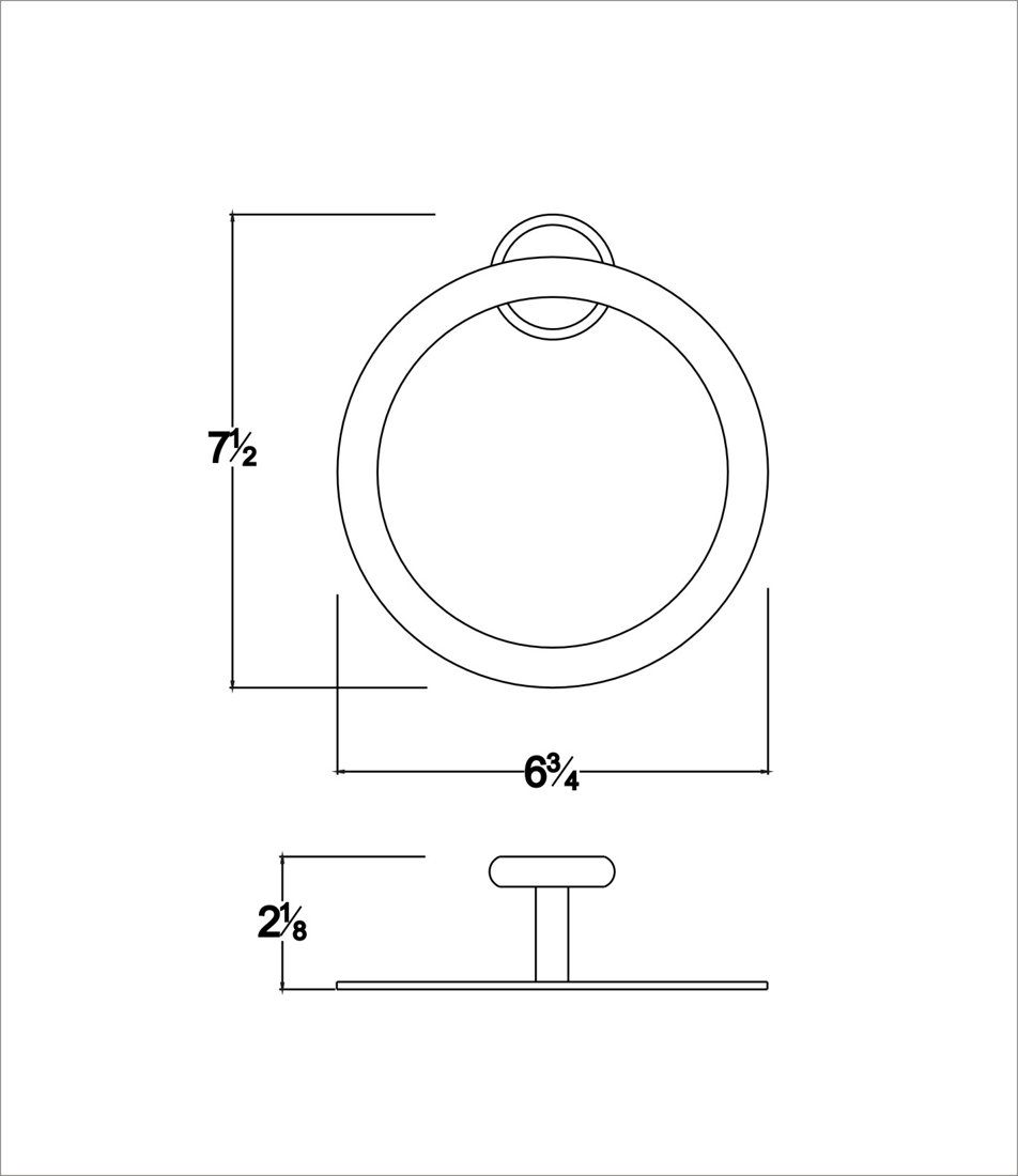 98014006C Towel Loop/ Towel Ring