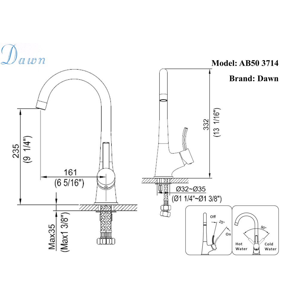 AB50 3714BN Bar Faucet