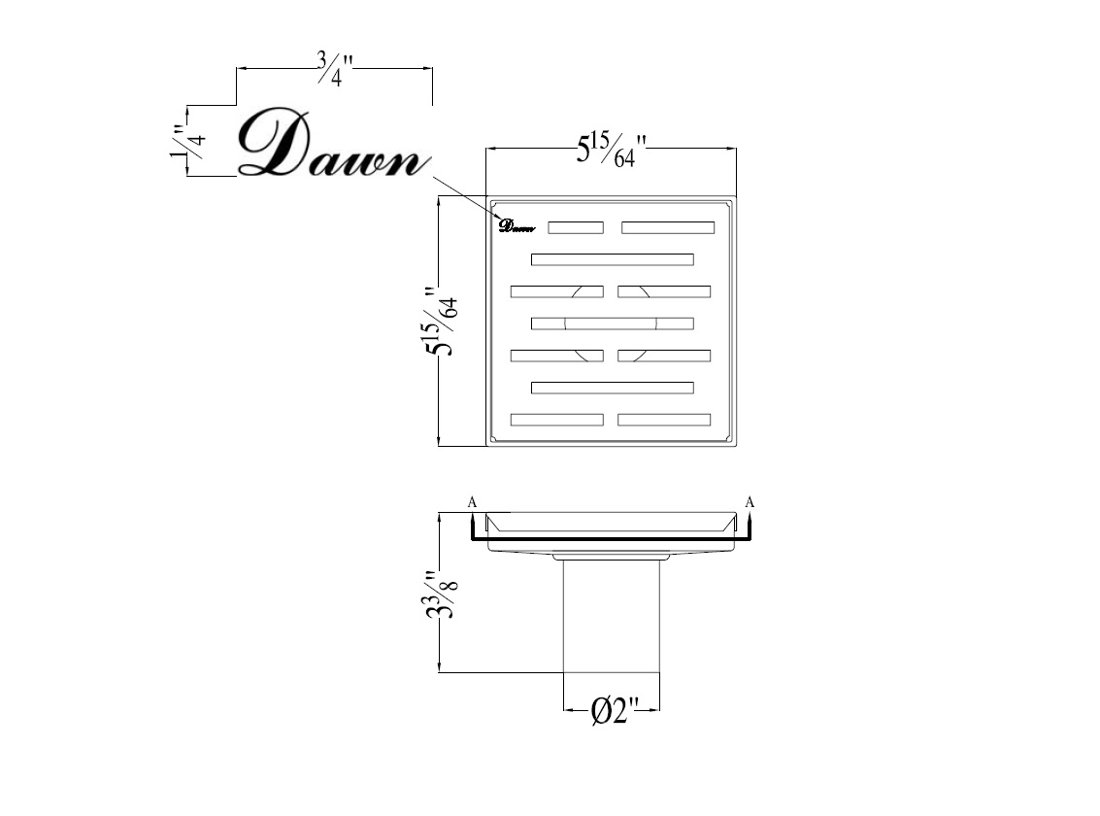 Amazon River Series 5" LAN050504MB (push-in) Matte Black