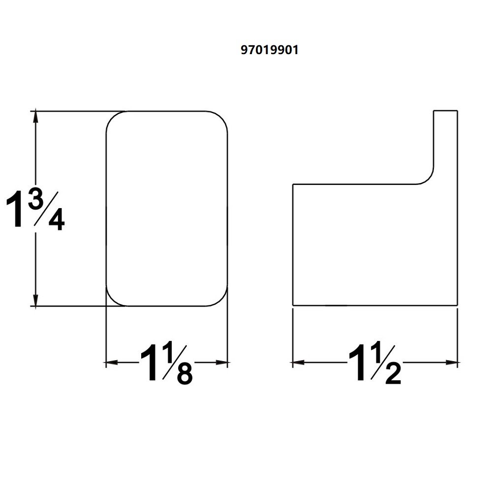 Robe Hook 97019901BN