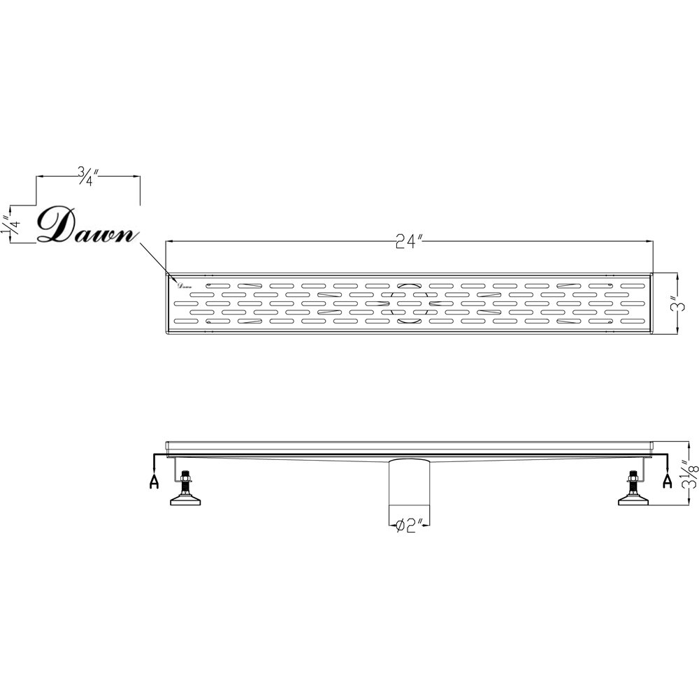 Yangtze River Series 5" Square SYE050504 (screw-in)