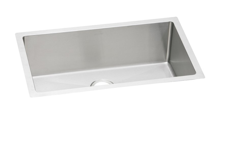 Crosstown® 16 Gauge Stainless Steel 30-1/2" x 18-1/2" x 10" Single Bowl Undermount Sink
