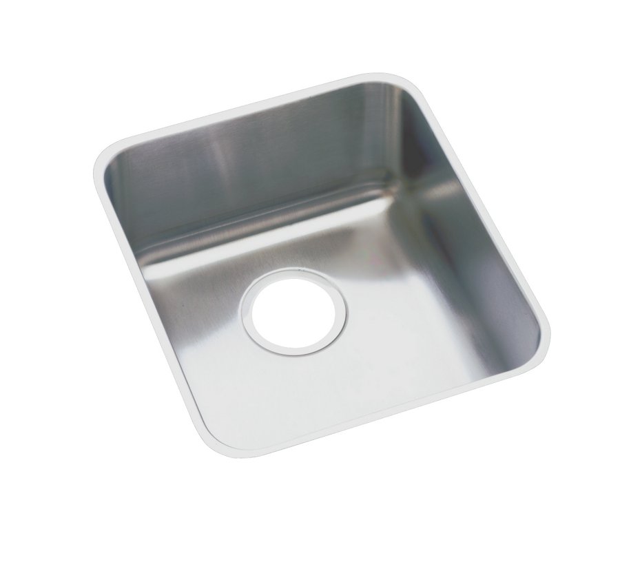 Lustertone® Classic Stainless Steel 14" x 18-1/2" x 7-7/8" Single Bowl Undermount Sink