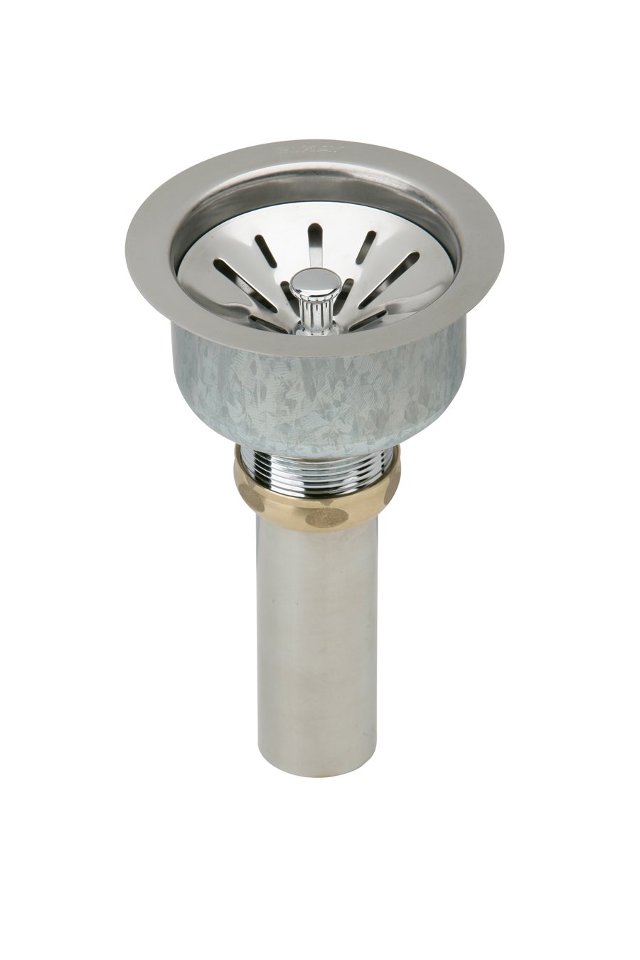 Lustertone® Classic Stainless Steel 14" x 18-1/2" x 7-7/8" Single Bowl Undermount Sink Kit