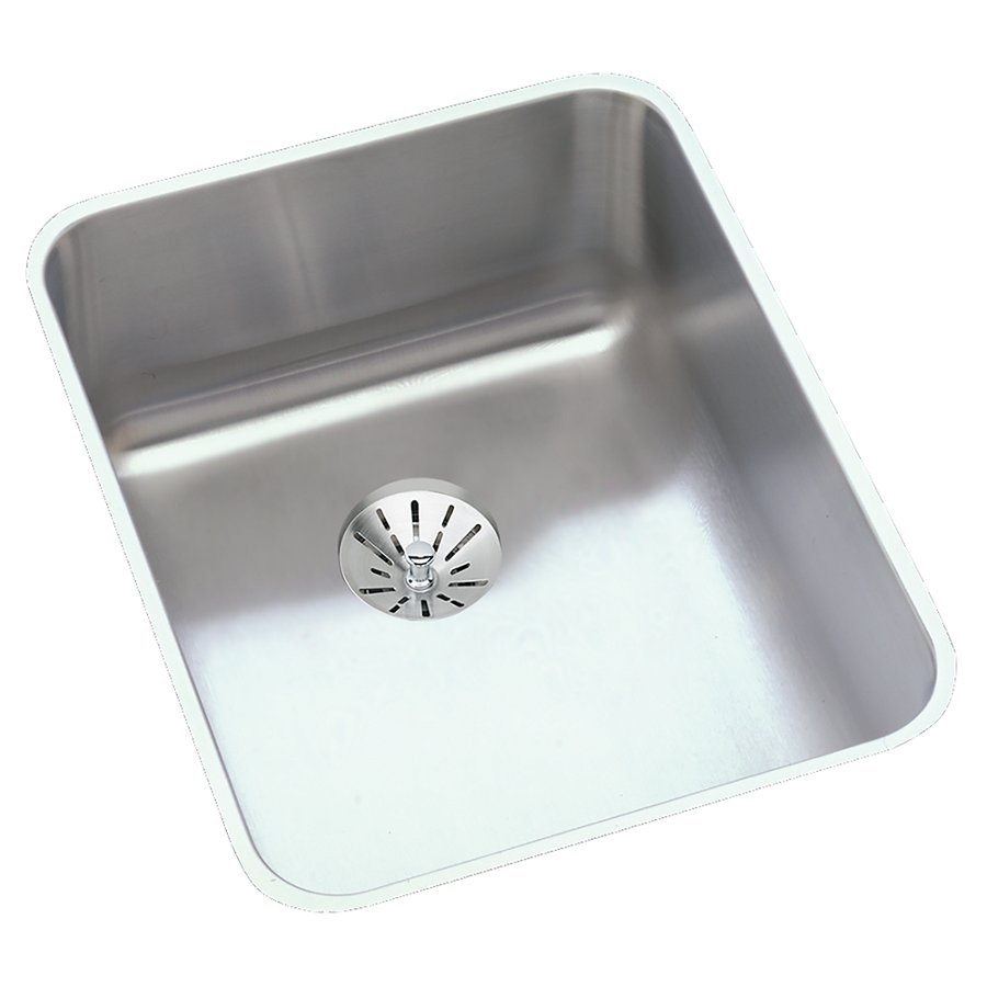 Lustertone® Classic Stainless Steel, 16-1/2" x 20-1/2" x 7-7/8" Single Bowl Undermount Sink with Perfect Drain®