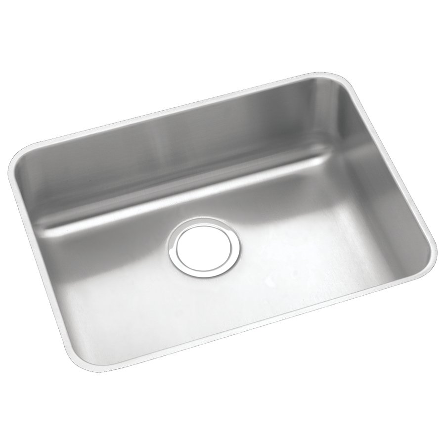 Lustertone® Classic Stainless Steel 23-1/2" x 18-1/4" x 4-7/8" Single Bowl Undermount ADA Sink