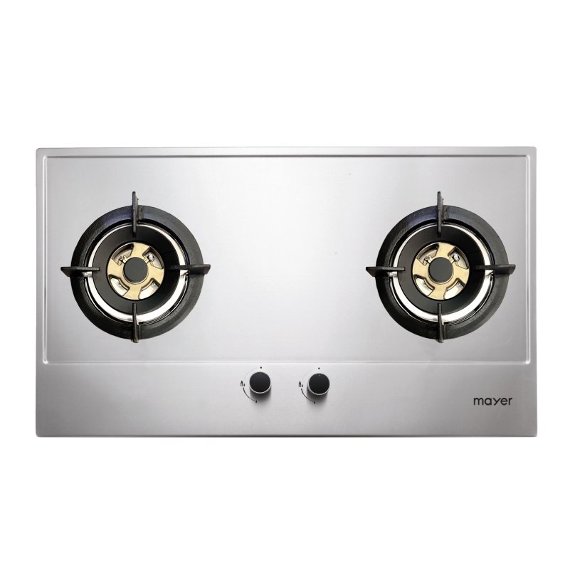 75cm 2 Burner Stainless Steel Gas Hob